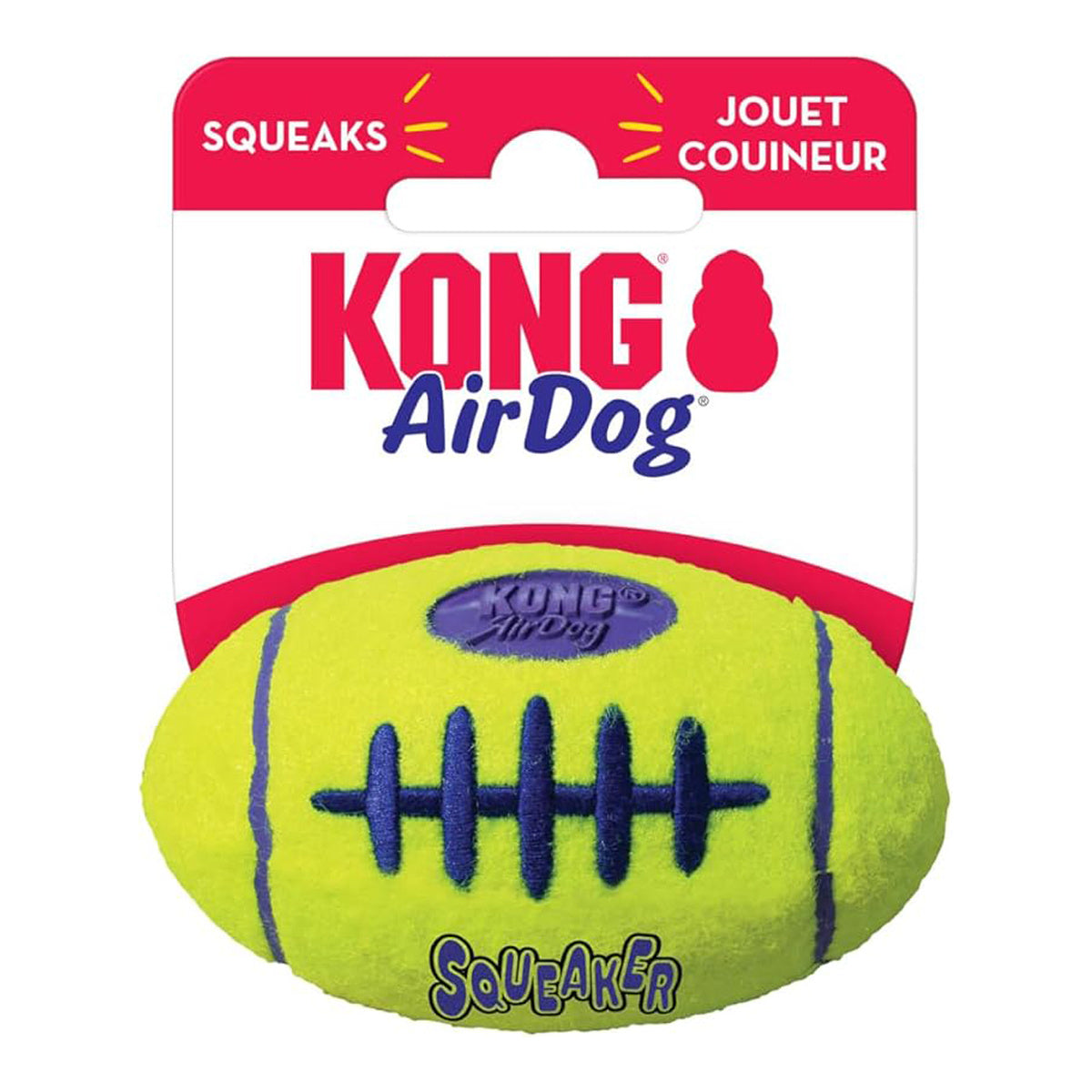 Kong Airdog Squeaker Football