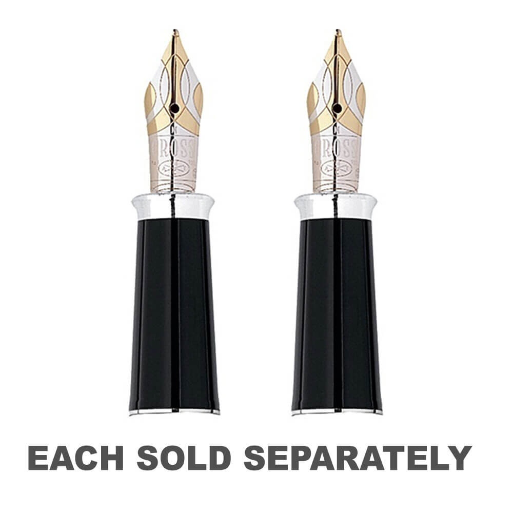 Townsend 18CT Gold/Rhodium Plated Nib