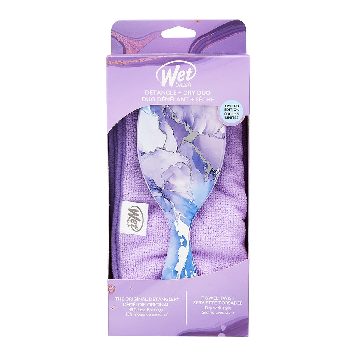 WetBrush Stellar Skies Detangle and Dry Kit