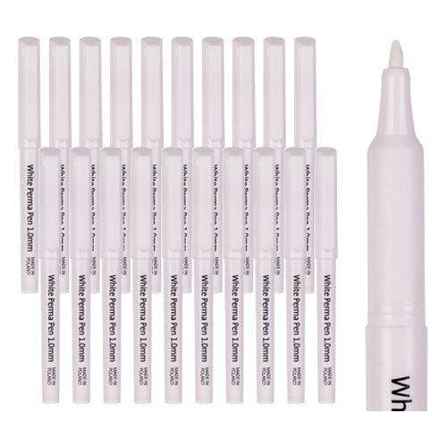 Zart Permanent Pen 20pcs (White)