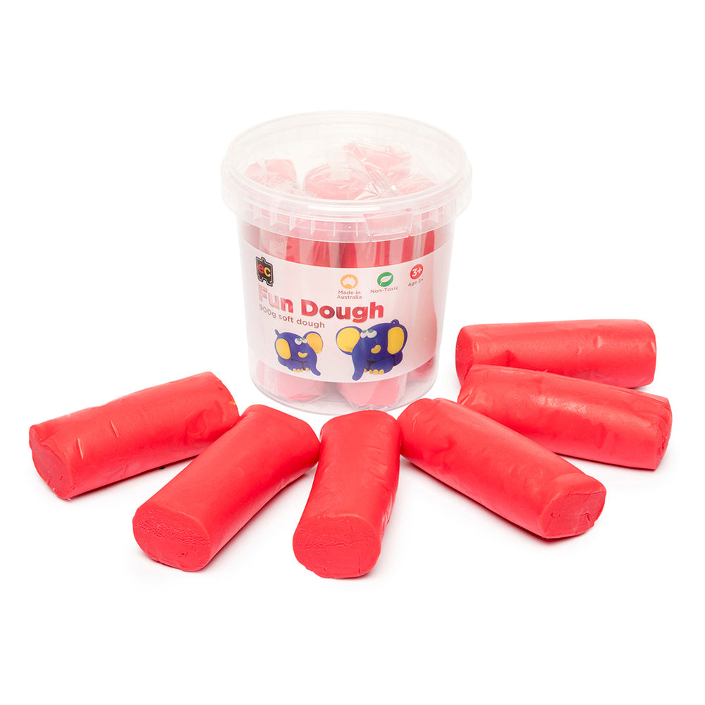 Educational Colours Fun Dough 900g (Red)