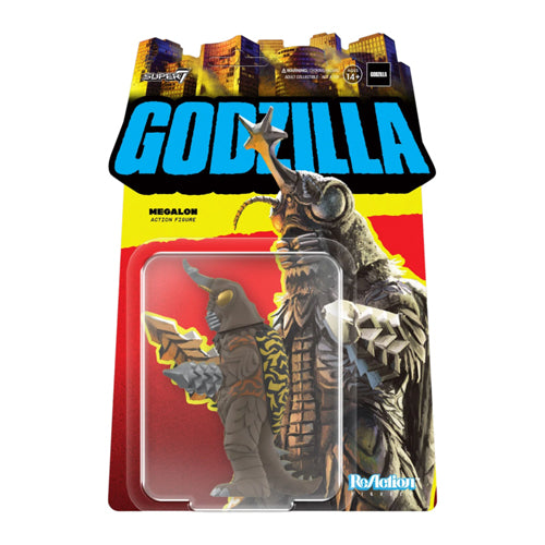 Godzilla Toho Megalon Reaction 3.75" Figure