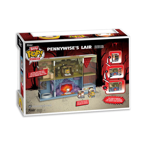 IT Pennywise's Lair Bitty Box Playset