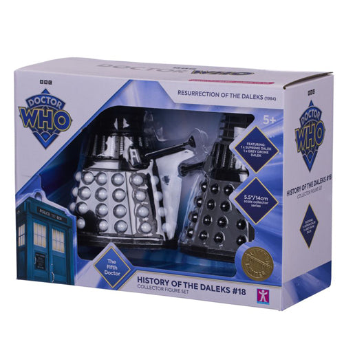 Doctor Who History of the Daleks #18 "Resurrection of the Daleks" Set