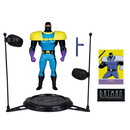 Lock-Up Batman Animated Series Black Light Gold Label Figure