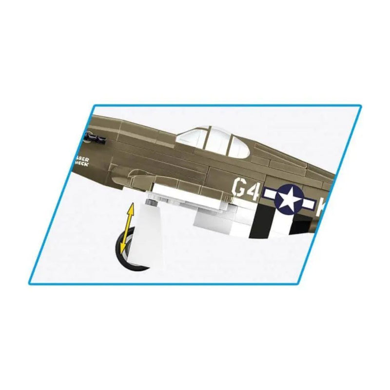 World War 2 Mustang P-51B (158 Pcs)