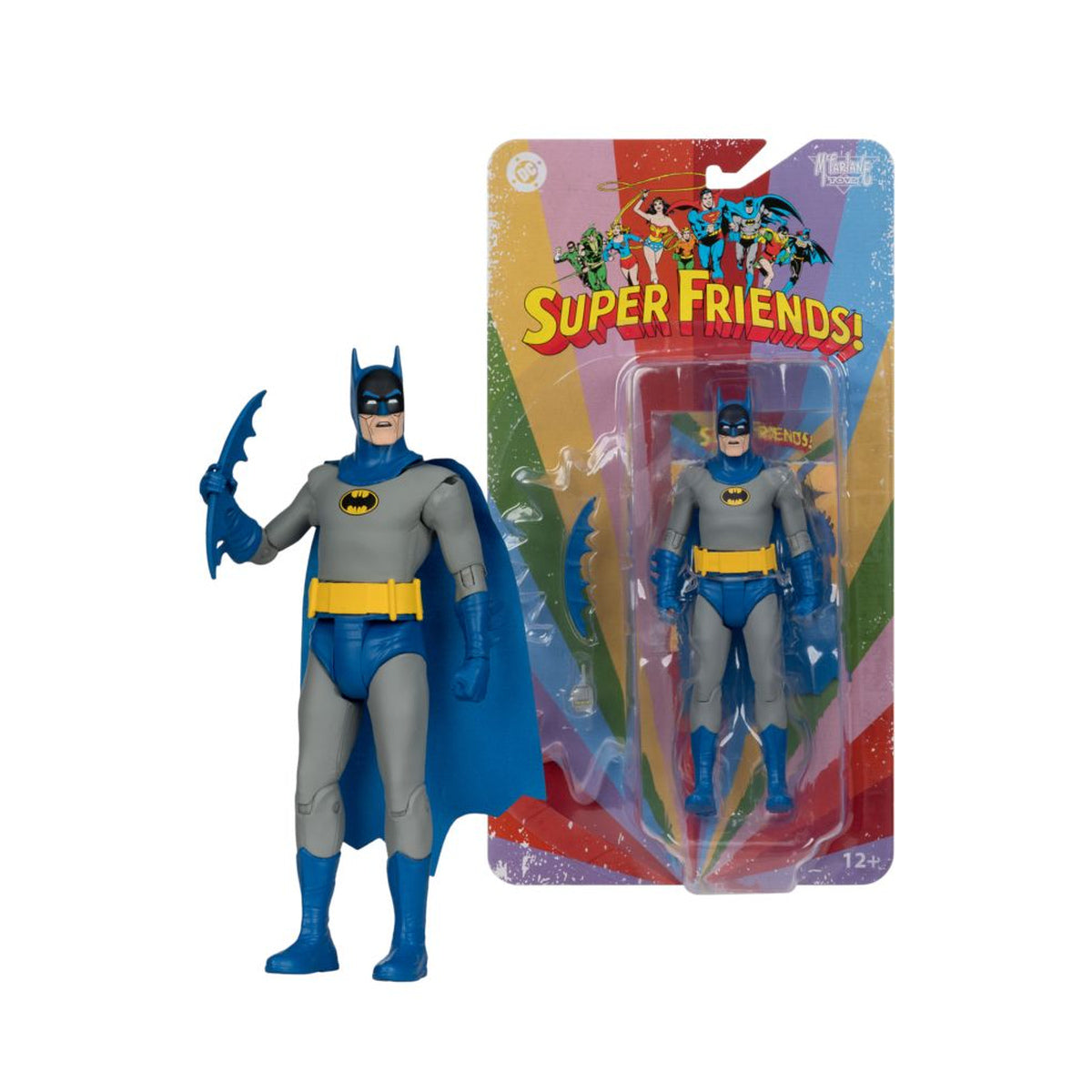 DC Comics Bizarro Batman 6" Retro Super Friends Figure