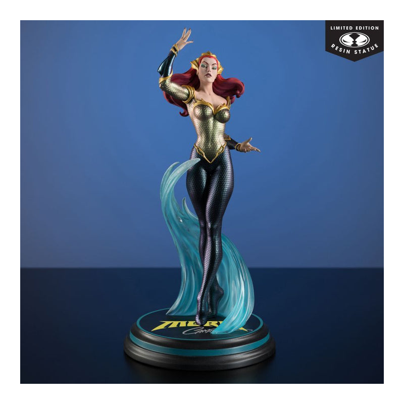 Aquaman Mera Cover Girls Resin Statue