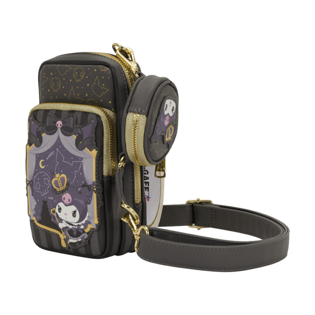 Kuromi 20th Anniv Cell Phone Crossbody w/ Coin Bag