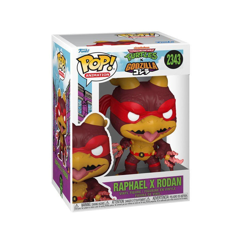 TMNT X Godzilla Raphael X Rodan Pop! Vinyl