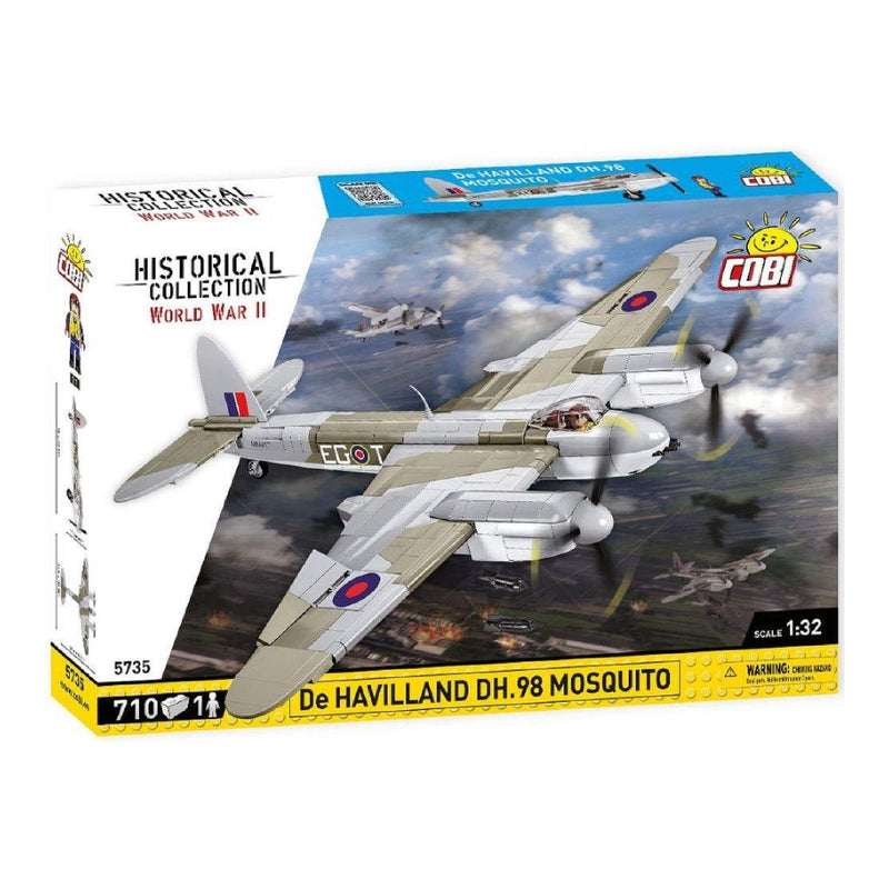 World War 2 De Havilland DH-98 Mosquito (695 Piece Kit)