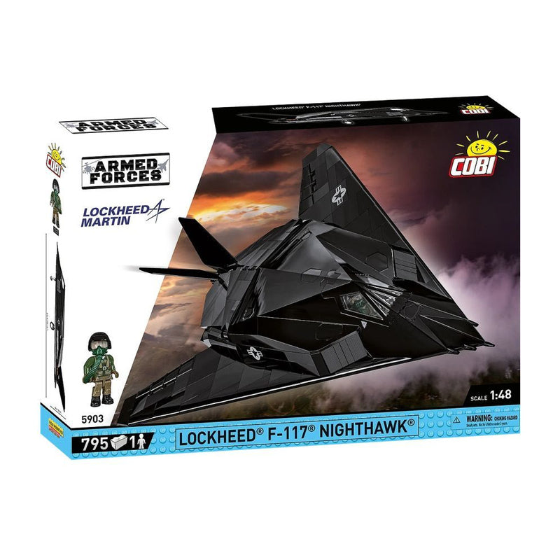 Armed Forces F-117 Nighthawk Construction Set (795 Pieces)