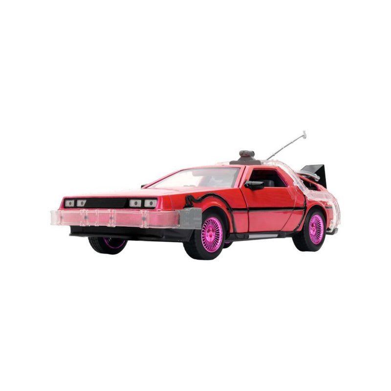 Pink Slips Delorean (Pink) 1:24 Scale Diecast Vehicle