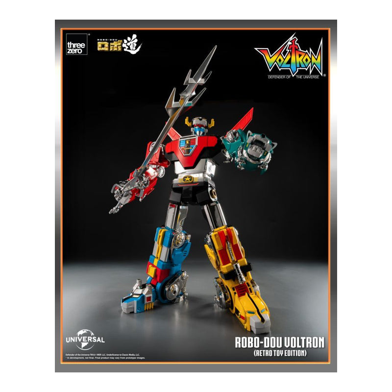 Robo Dou Voltron Retro Toy Edition Figure