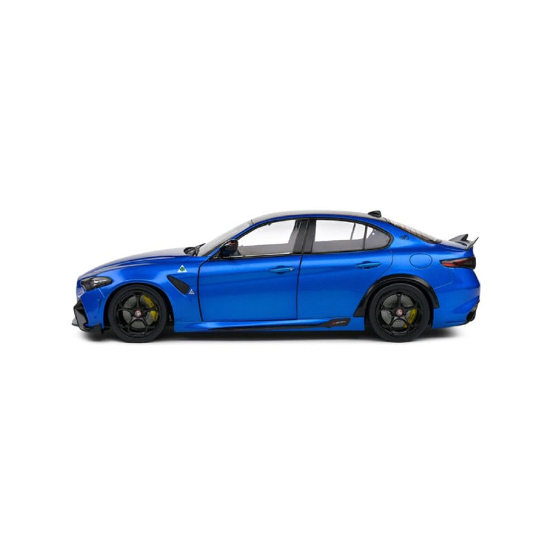 Solido 1:18 2022 Alfa Romeo Giulia GTA Blue Anodized Vehicle