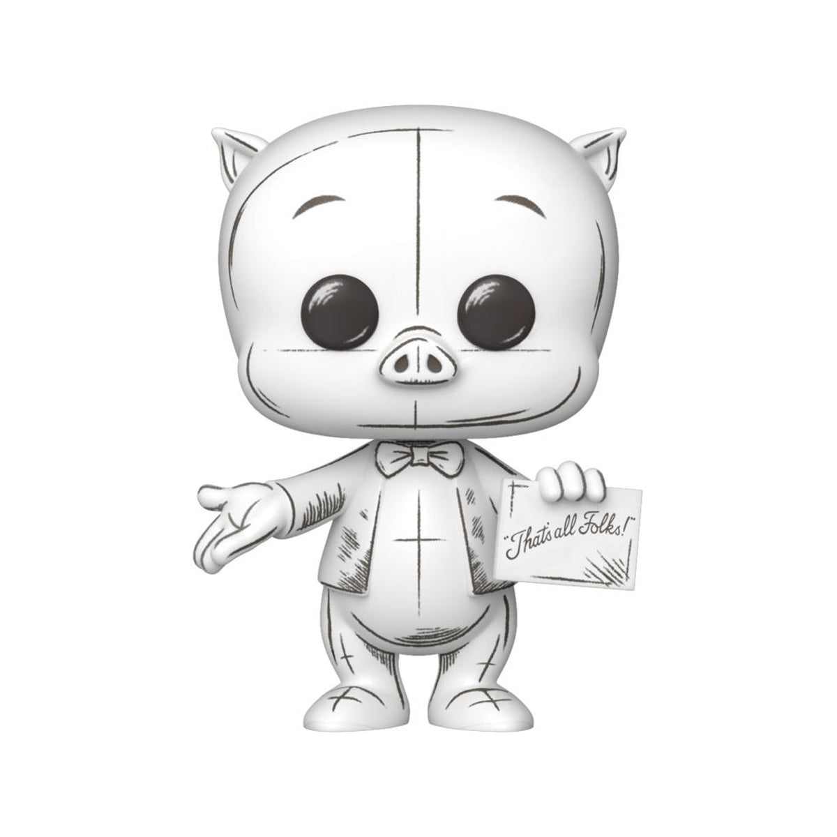 Looney Tunes: Sketched Porky Pig Pop! Vinyl