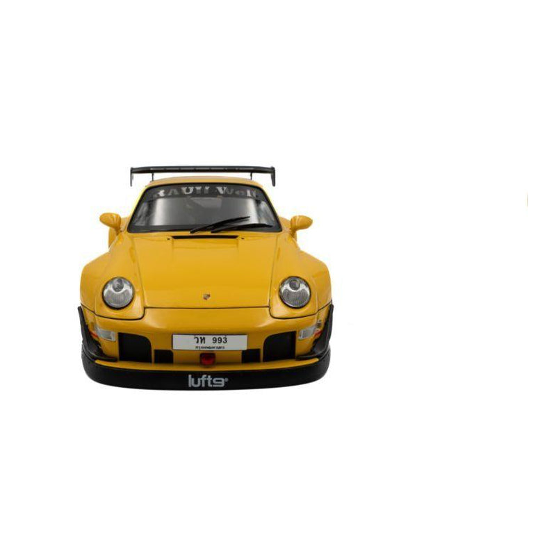 Solido 1:18 2020 RWB Bodykit Cinderella Yellow Vehicle