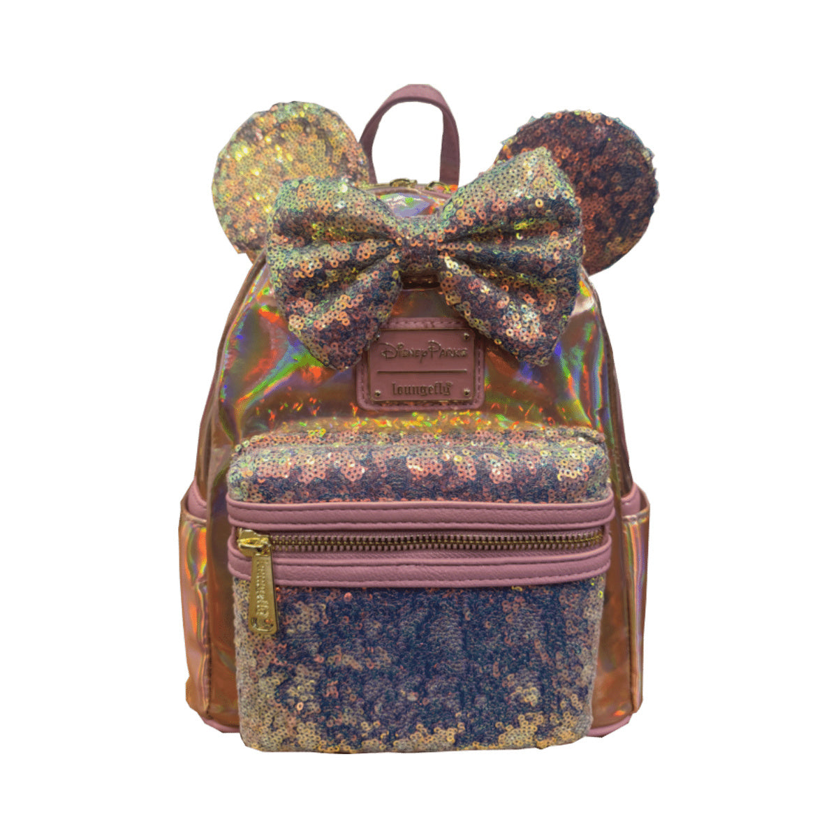 Disney Minnie Mauve Sequin Mini Backpack