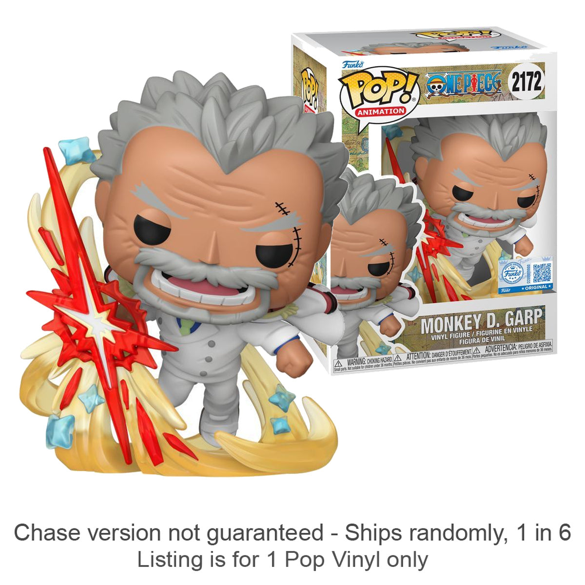 Onepcs Monkey D Garp Galaxy Impact US Exclusive Pop! Vinyl (Chase Ships 1 in 6)