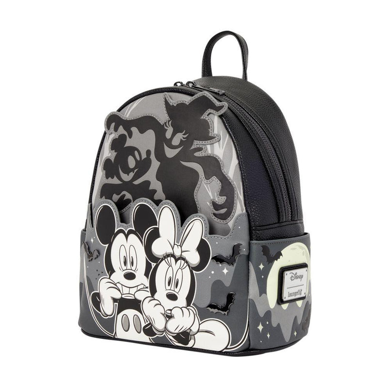 Disney Mickey & Minnie Ghost Light Up Glow Mini Backpack