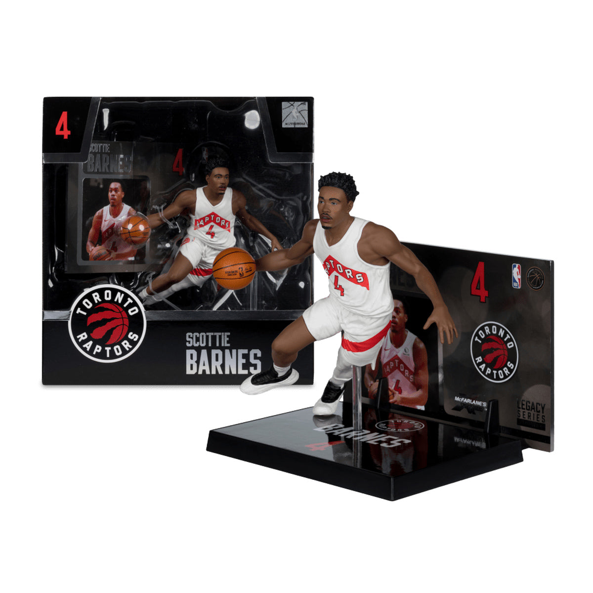 NBA Scottie Barnes (Toronto Raptors) Posed Figure