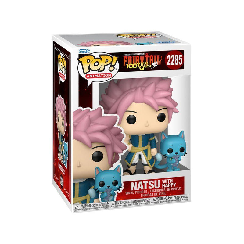Fairy Tail: 100 Year Quest Natsu & Happy Pop! Vinyl