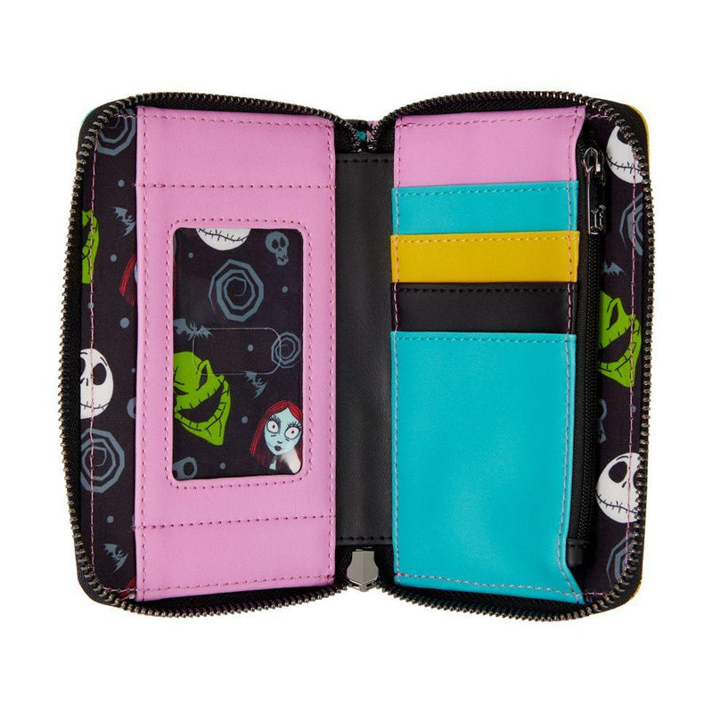Nightmare Before Christmas Sally Outfit Zip Around Wallet