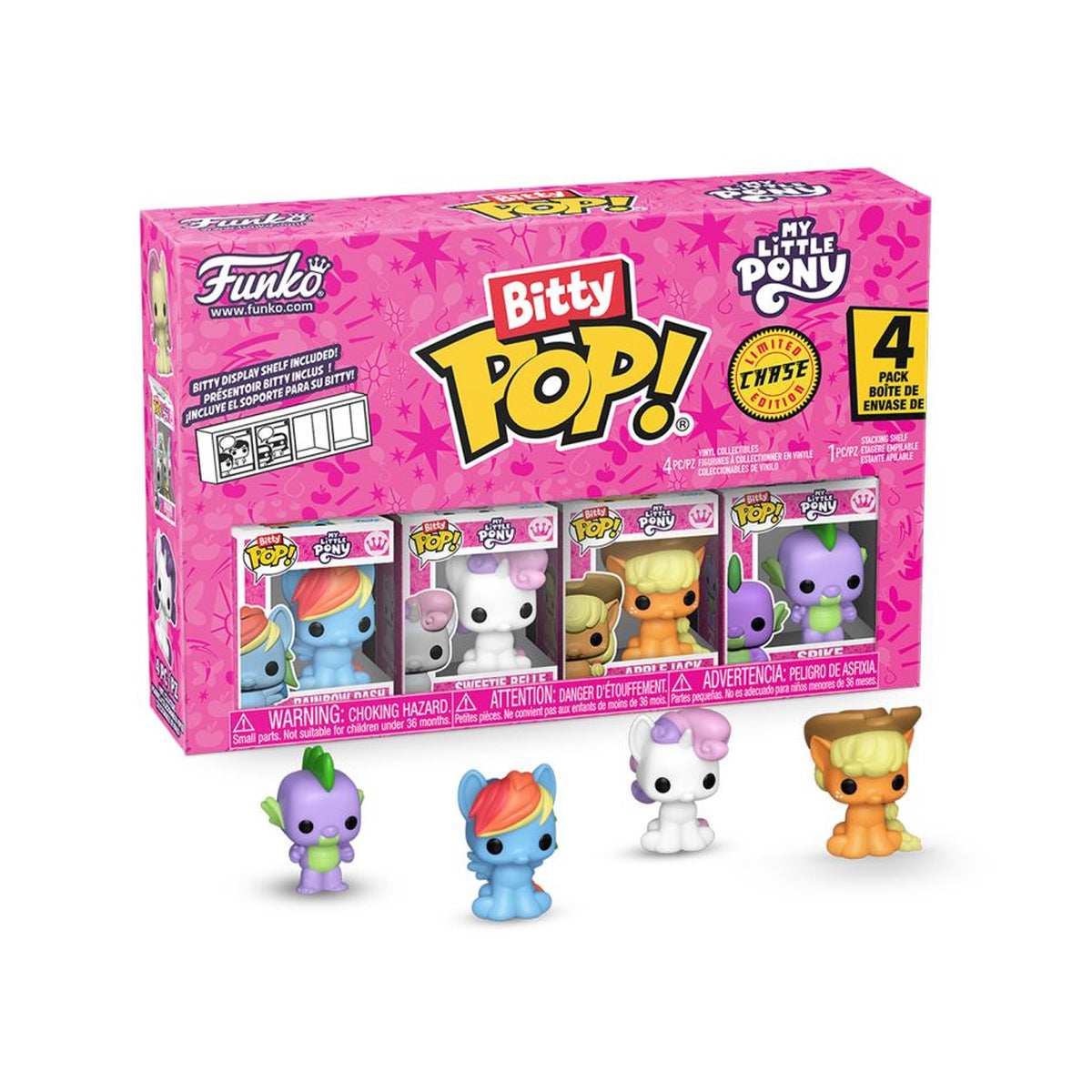 My Little Pony Rainbow Dash Bitty Pop! 4-Pack