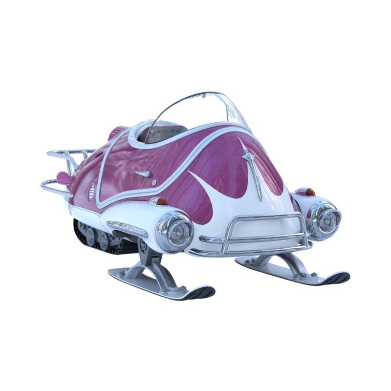 Fallout Hot Pink Snowtrack Fusion Flea 1:18 Diecast Vehicle