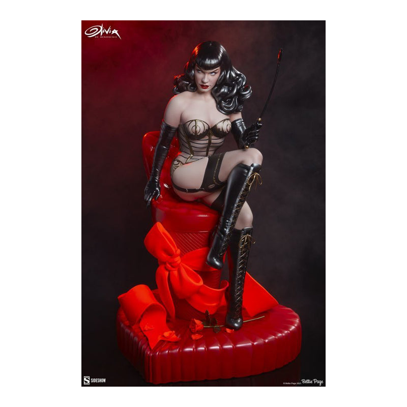 Bettie Page Love Hurts Statue