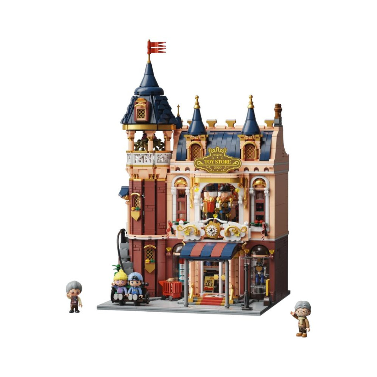 Retro Series Toy Store Construction Set (2978 Pieces)