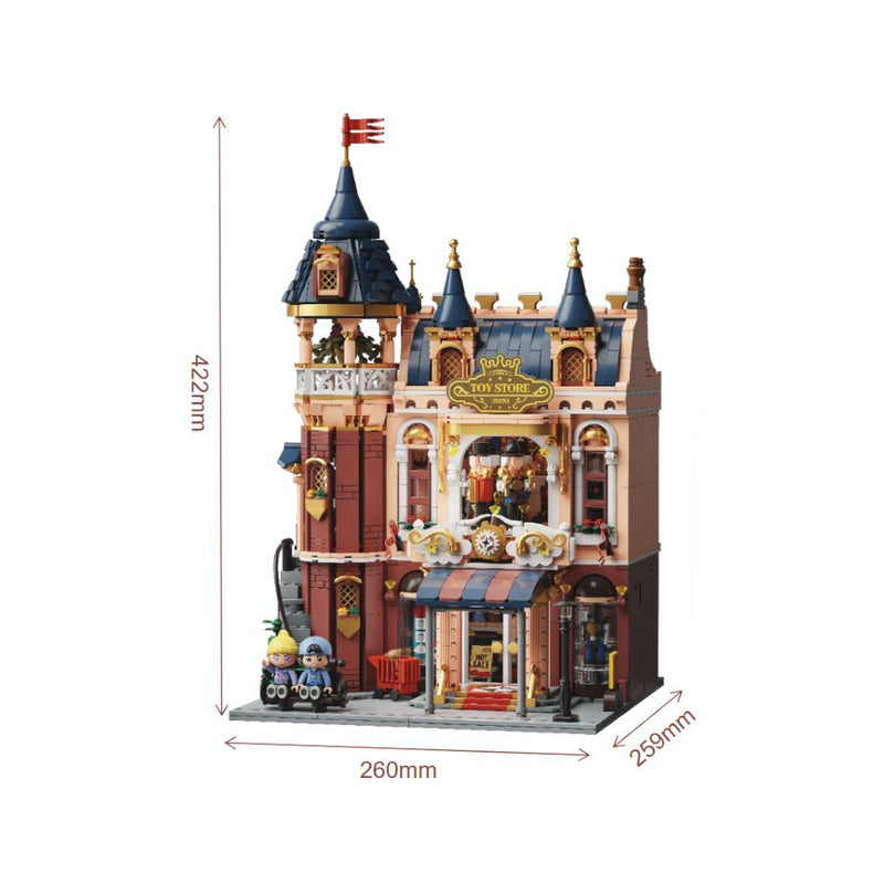 Retro Series Toy Store Construction Set (2978 Pieces)