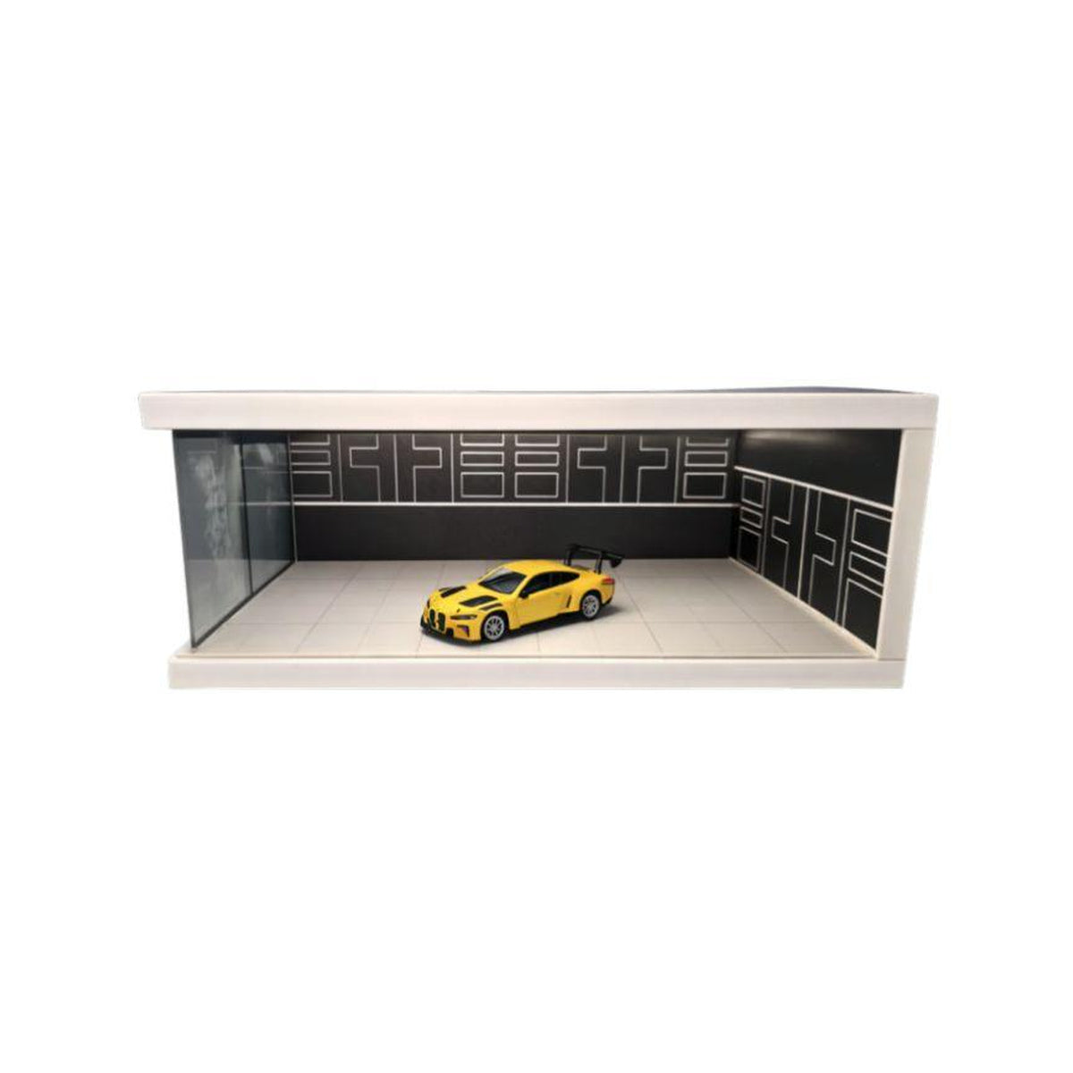 1:64 Snowboard w/ Light Box Single Parking Space Mini