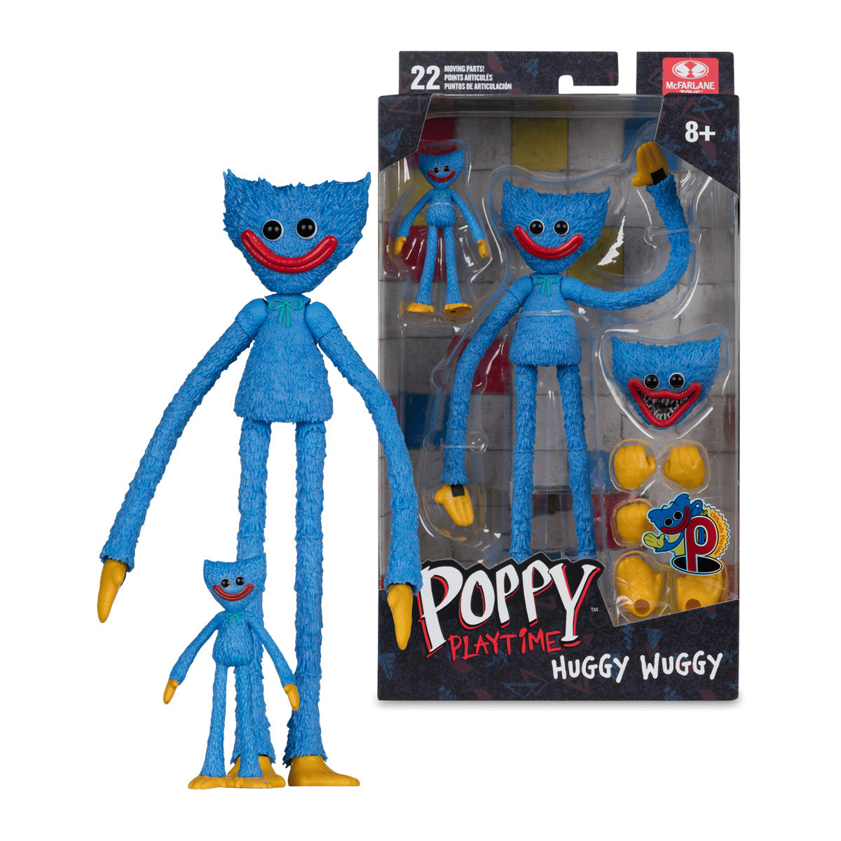 Poppy Playtime Huggy Wuggy (Classic) 7″ Action Figure