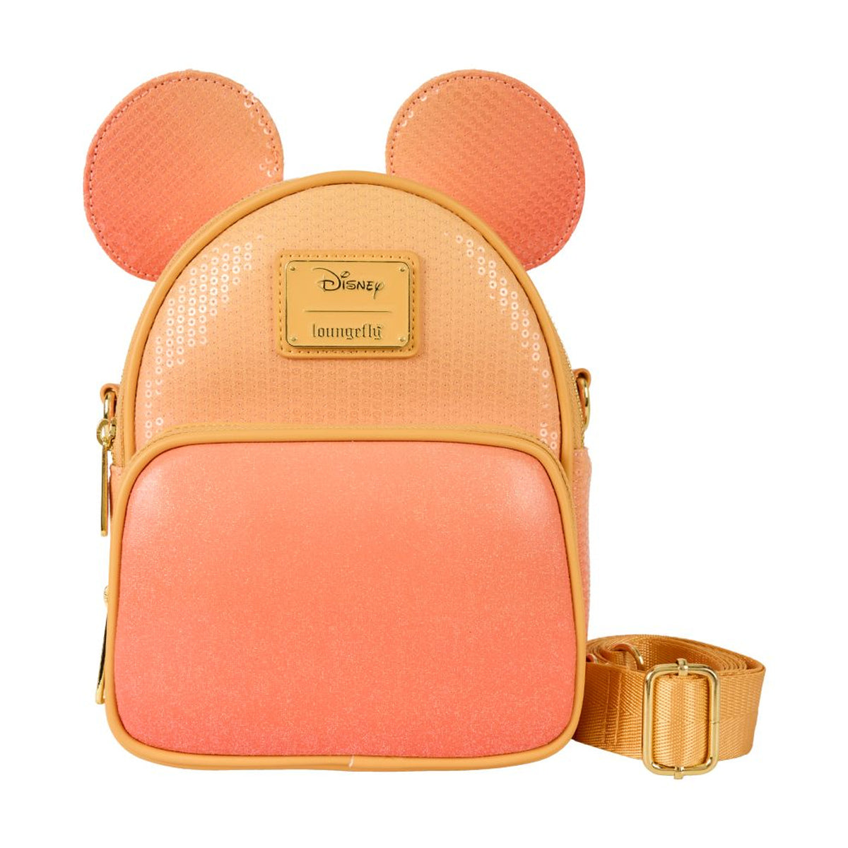 Mickey Mouse Glitter Convertible Mini Backpack & Crossbody