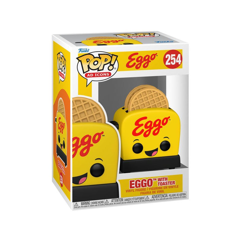Ad Icons: Kelloggs Eggo with Toaster Pop! Vinyl