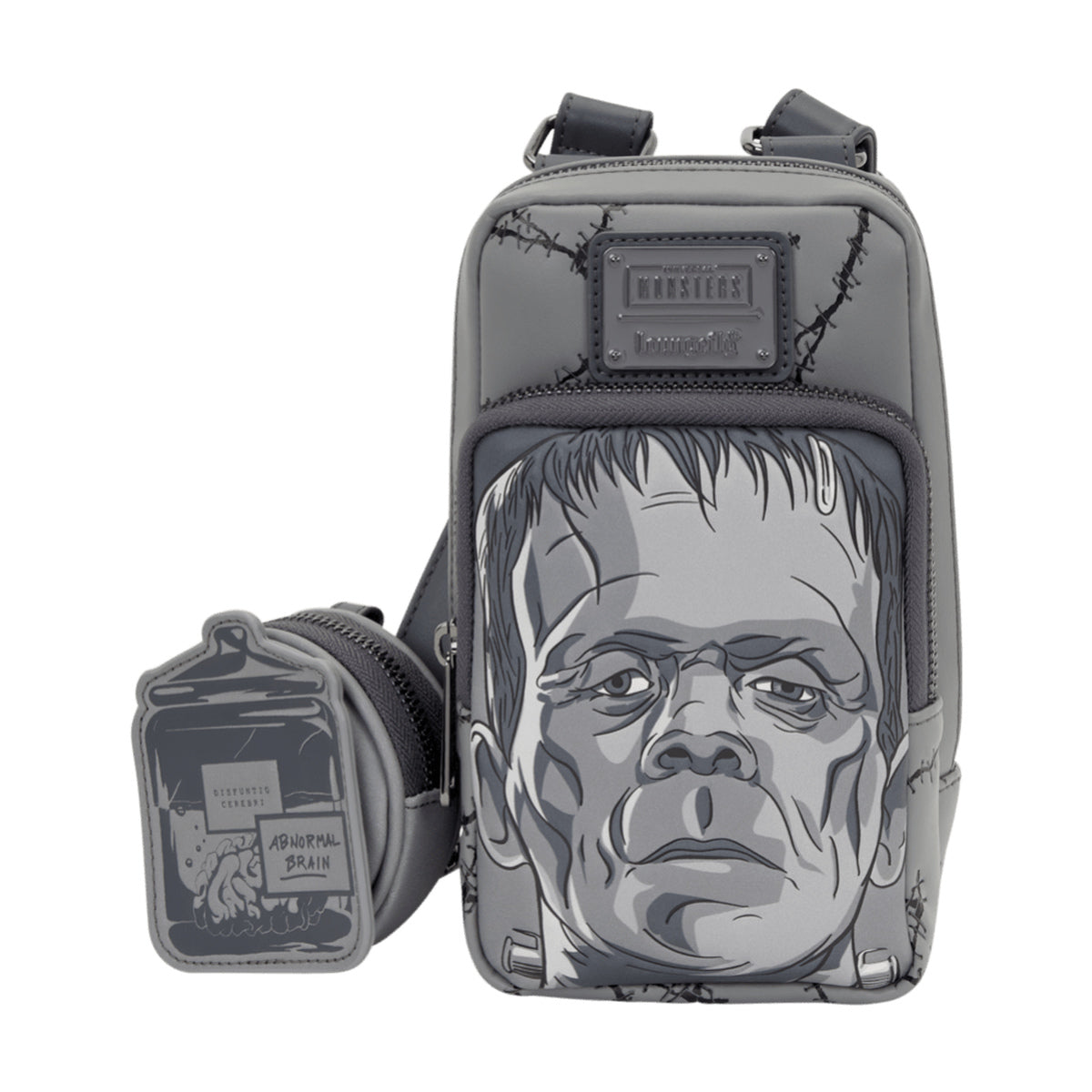 Universal Monsters Frankenstein Crossbody Bag with Coin Bag