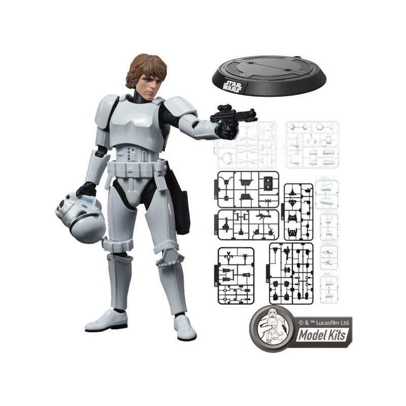 Star Wars 04 Luke Skywalker in Stormtrooper Disguise Model