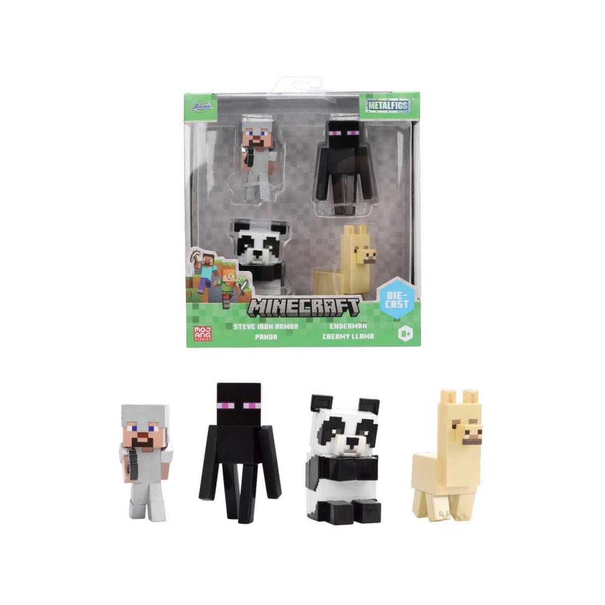 Minecraft 2.5" Metalfigs 4-Pack (Wave 6)