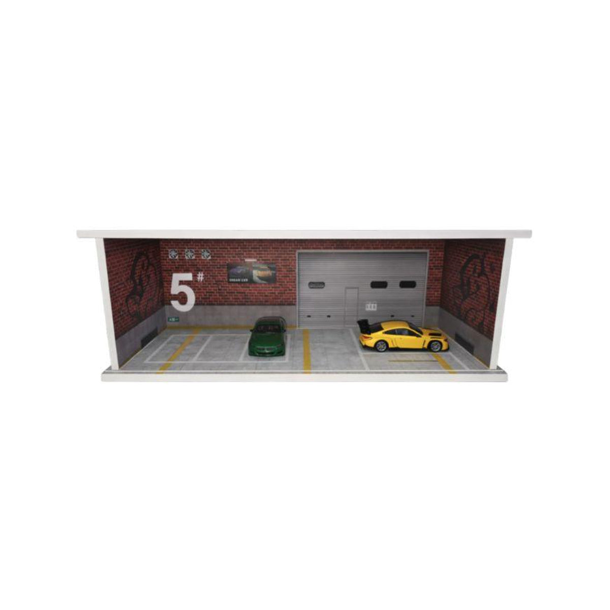 1:64 Diorama Garage Scene Garage H (Boxed) Miniature Scene
