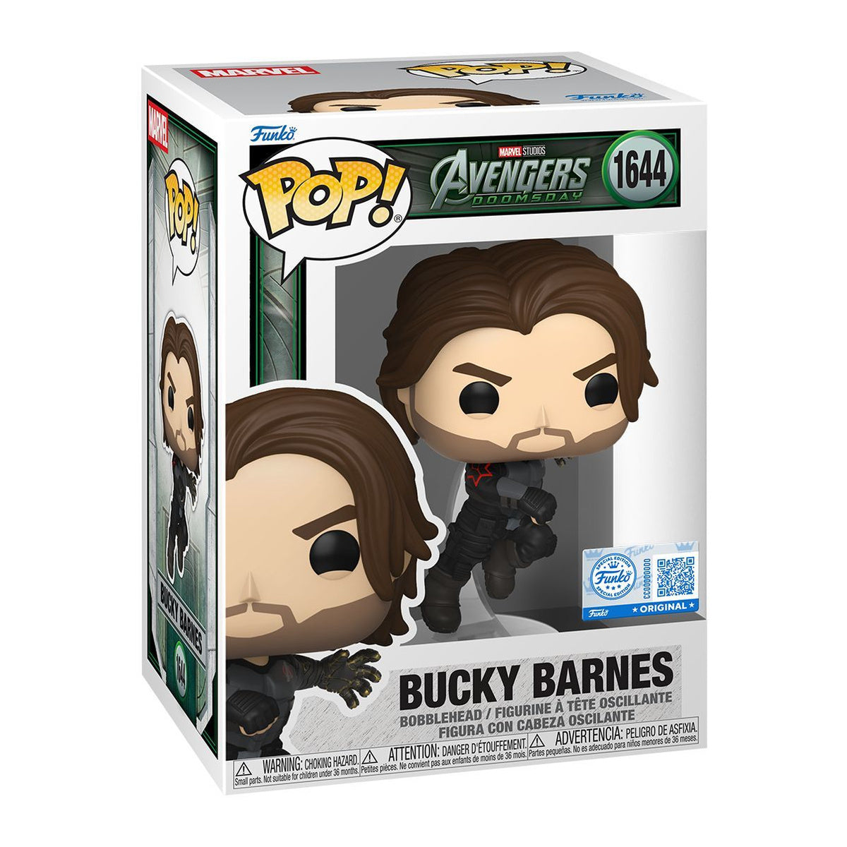 Avengers: Doomsday Bucky Barnes Exclusive Pop! Vinyl