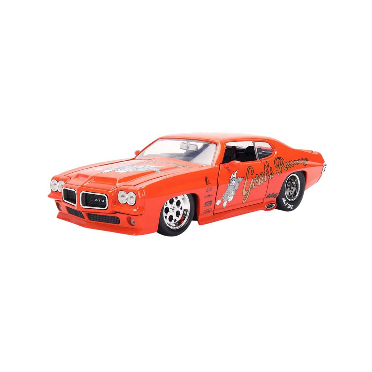 Big Time Muscle 1971 Pontiac GTO 1:24 Scale Diecast Vehicle
