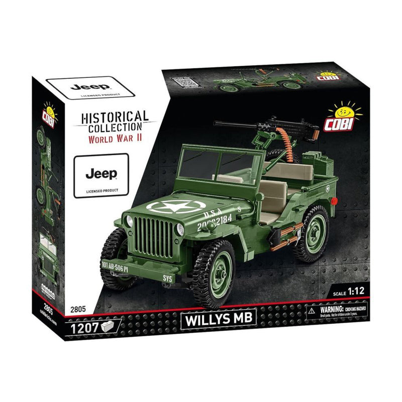 World War 2 Willys MB (1207 Pcs)