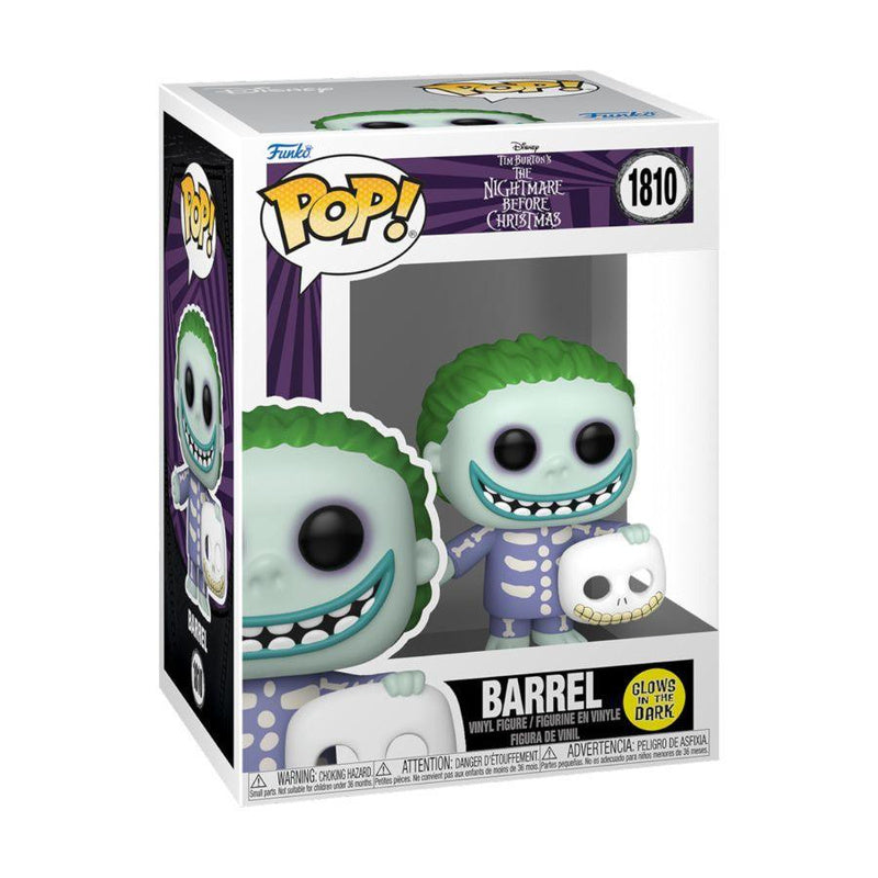 Nightmare Before Christmas Barrel Exclusive Glow Pop! Vinyl