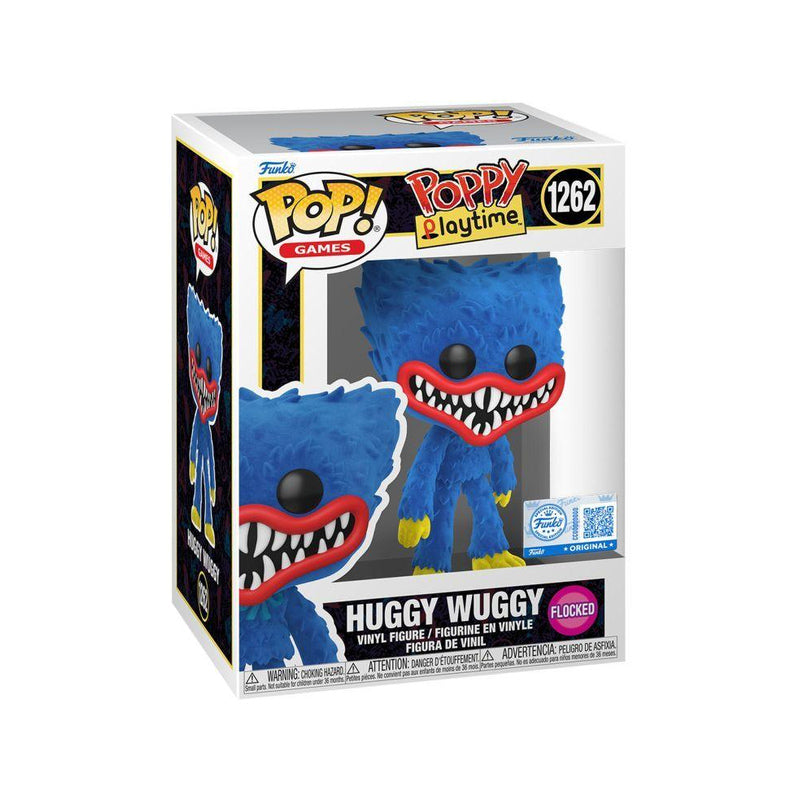Poppy Playtime Huggy Wuggy Exclusive Flocked Pop! Vinyl