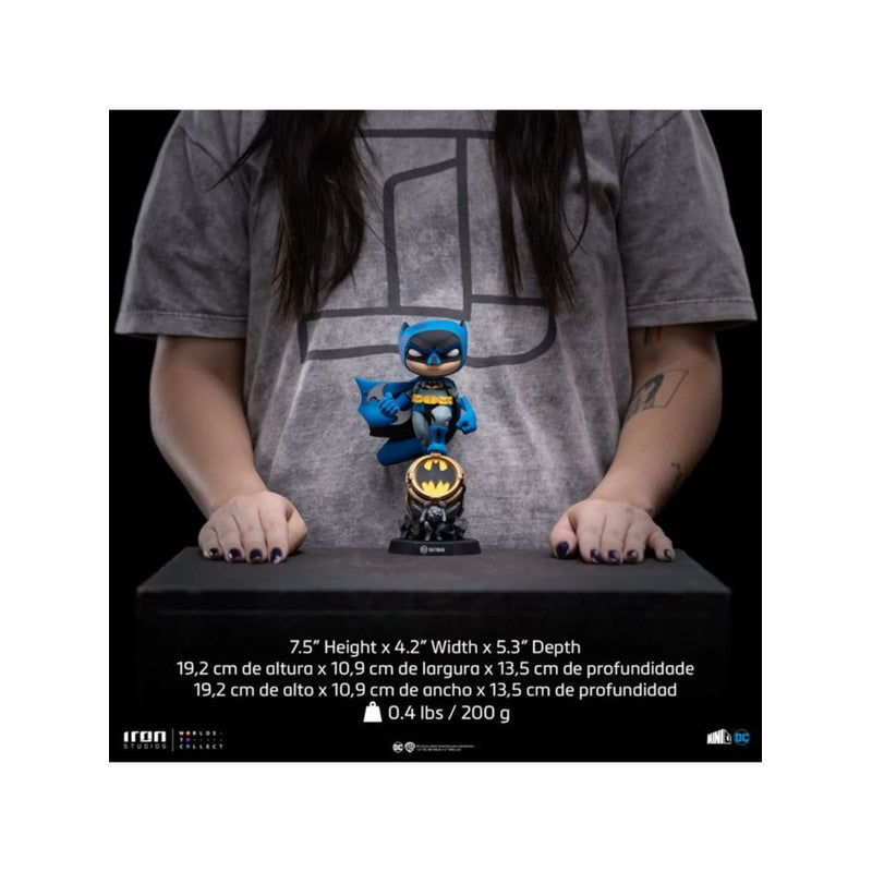 DC Batman On Bat-Signal (Blue Ver.) Minico Vinyl