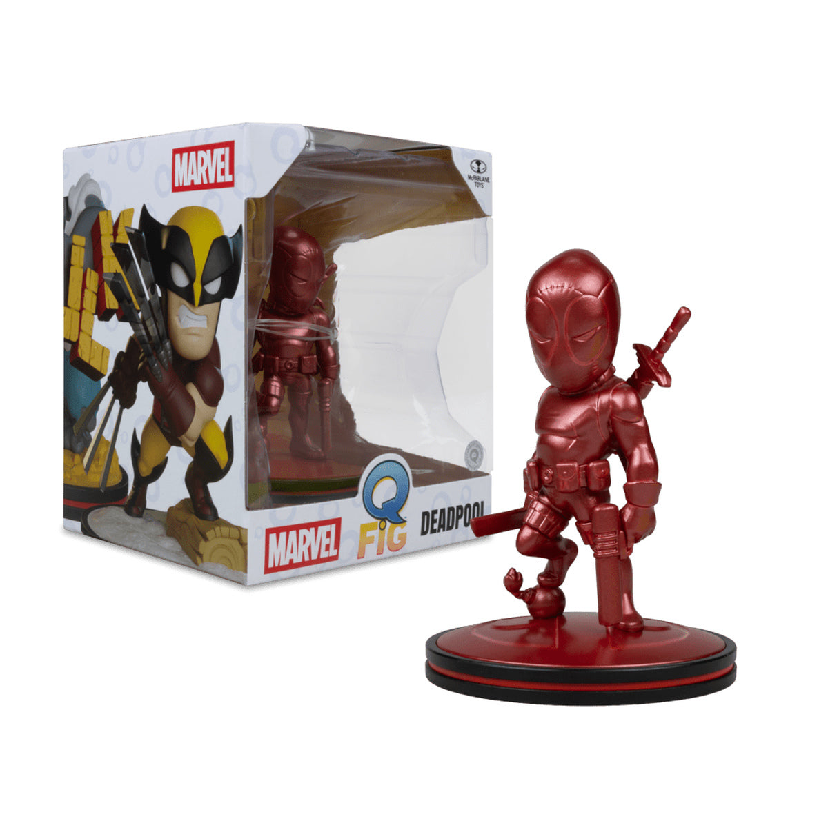 Marvel Deadpool Metallic Variant Q-Fig Vinyl Figure