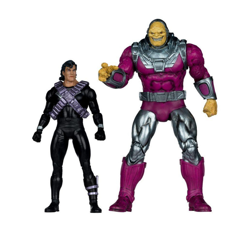 Mongul vs Kryptonian Suit Superman 7" & MegaFig 2pk
