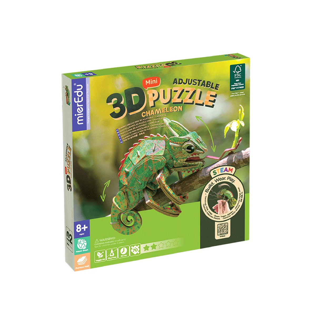 mierEdu Adjustable Mini 3D Puzzle