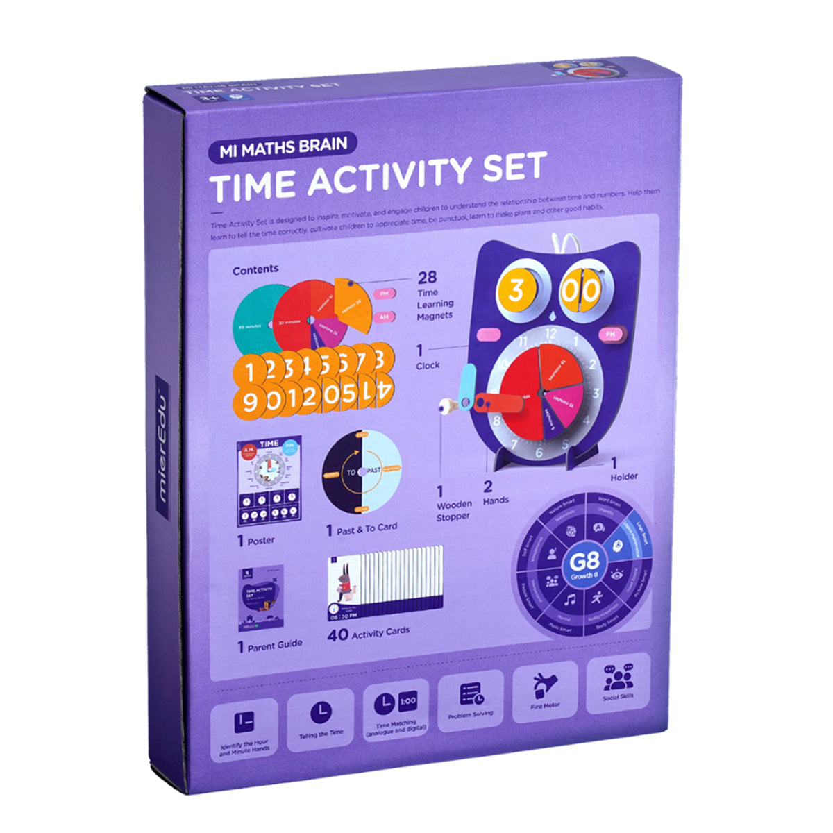 mierEdu MI Maths Brain Time Activity Set